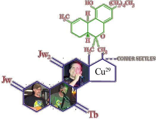 Copper-THC Molecule
